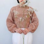 crochet sweater dust